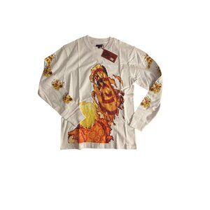 Clot Apparel x Street Fighter Arcade 1UP Collaboration White "Shoryuken" Long Sl